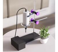 Mini-sonicateur de laboratoire à ultrasons, homogénéisateur à ultrasons, fréquence de fonctionnement 40 kHz for expresso, café moka, cappuccino, biologie, optique, joaillerie, temps de nettoyage 300 s