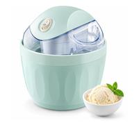 Mini Sorbetière Électrique, Machine À Glace Pour Desserts Faits Maison | Capacité de 500 ml avec couvercle transparent et pale amovible pour vos recettes et un nettoyage plus simple