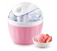 Mini Sorbetière Électrique, Machine À Glace Pour Desserts Faits Maison | Capacité de 500 ml avec couvercle transparent et pale amovible pour vos recettes et un nettoyage plus simple
