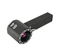 Mini Souffleau à Jet, Ventilateur à Air électrique 64 Mm Moteur sans Balais 1000W Taxe de Performance élevée pour Le Coussin d'air -Inflation (Prise UE)