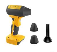 Mini souffleur compatible avec batteries 18 V et piles, dépoussiéreur sans fil 130 000 tr/min pour PC, séchage de voiture, nettoyeur portable à 4 vitesses (a)