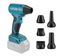 Mini souffleur compatible avec Bosch 18 V, 130 000 tr/min - Souffleur à feuilles sans balais - Régulation en continu de la vitesse - Souffleur à poussière Turbo Fan Jet Blower pour les feuilles, le