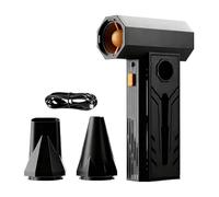 Mini souffleur de neige électrique - 5000 W - Rechargeable - Avec 3 vitesses - Pour voiture, décongélation, séchage, nettoyage