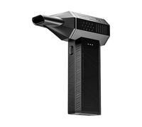 Mini Souffleur Électrique Portable, 110 000 TR/Min, 150G de Pression d'air, 4 Embouts, 4H d'Autonomie, Noir