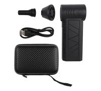 Mini souffleur électrique turbo avec éclairage LED, outil portatif pour enlever efficacement la neige des allées et la poussière des voitures (B)