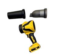 Mini souffleur et aspirateur à main 2 en 1, compatible avec Dewalt 20 V batterie (sans batterie), aspirateur portable sans balais avec 2 buses pour voiture, maison, bureau, cuisine