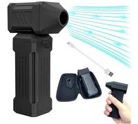 Mini souffleur portatif à jet manuel - 150 000 tr/min turbo alimenté pour le nettoyage de la poussière, des voitures et des activités de plein air