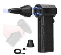 Mini souffleuse à neige Turbo Snow Master Pro 130 000 tr/min pour voiture, 3 vitesses et 52 m/s, débit d'air, portable S-now Whhiz TurboBlower Idéal pour le déménagement du véhicule S-now et le