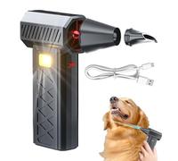 Mini Souffleuse à Neige,Ventilateur Voiture Ajustable 6 Vitesses | Dépoussiéreur À Air Électrique avec Marteau De Sécurité - pour Sécher Pare-Brise Fenêtre Maison Clavier Ordinateur Escalier