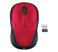 Mini souris sans fil Logitech M235 rouge
