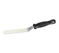 De Buyer - Mini-spatule pâtissière coudée FK Officium - acier inoxydable 9 cm - Noir/Argenté