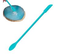Mini spatule en silicone, ensemble de spatules en silicone, cuillère à cire à cacheter, spatule, grattoir réutilisable pour cuisine, cuisine, beauté, maquillage, lotion, résine, faite à la main