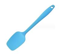 Mini spatule en silicone, grattoir de cuisine à haute résistance à la chaleur de 8,2 pouces, spatule de mélange en forme de T antiadhésive, ustensiles de cuisine pour la cuisson, (Bleue)