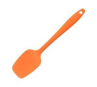 Mini spatule en silicone, grattoir de cuisine à haute résistance à la chaleur de 8,2 pouces, spatule de mélange en forme de T antiadhésive, ustensiles de cuisine pour la cuisson, (Orange)