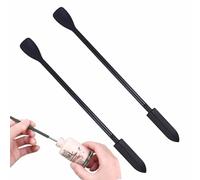 Mini spatule en silicone : petite spatule de maquillage en 2 pièces, petit outil cosmétique, barre de beauté réutilisable | Ustensile résistant à la chaleur pour la cuisson dans la cuisine,