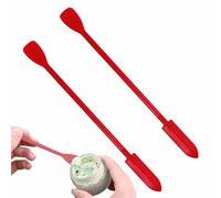 Mini spatule en silicone : petite spatule de maquillage en 2 pièces, petit outil cosmétique, barre de beauté réutilisable | Ustensile résistant à la chaleur pour la cuisson dans la cuisine,