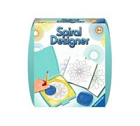 Ravensburger - Spiral Designer Turquoise - Format Voyage - Dessin - Spiral - Apprendre à Dessiner - Feutre de Couleur Inclus - Activité créative - Dès 6 Ans - 29767 - Version française