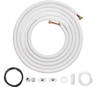 Mini Split Kit de conduite 7620mm Tube cuivre - Câble de raccordement AC 6,4x12,7mm - Accessoires de climatisation - Circuit de réfrigérant efficace