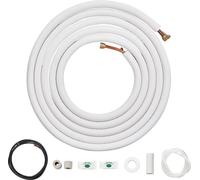 Mini Split Line Set 7620mm Tube cuivre Câble de raccordement AC 6,4x12,7mm