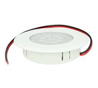 Mini Spot Encastré Led Gradateur Tactile Dimmable On Off DC 12V 2,5W Trou Rond 60mm (BLANC, 3000K)