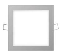 Mini spot LED carré EDM - 6W - 320lm - 4000K - Cadre chromé - 31608 Blanc G