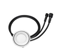 Mini spot LED encastrable rond ultra-plat 0,5W - Blanc Chaud