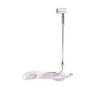 Mini Spot Lumineux LED en Alliage d'aluminium USB 5 V, Rotation à 180 °, for Peinture, Tableau, Plantes, vitrine de Bijoux, modèle d'affichage(Warm Light)