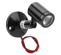 Mini Spots LED avec Corps en Aluminium, 2 Pièces, Projecteur D'accent Rotatif 12V, Vitrine de Bijoux, Armoire, Bateau, Lumière Chaude