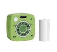 Mini stampante tascabile portable par stampa termica istantanea di photo, etichettatrice, connessione sans fil BT, compatible avec l'application Android o iOS, prise en charge par ricevute, etichette