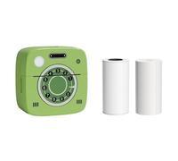 Mini stampante tascabile portable via Stampa termica istantanea di Foto, etichettatrice, connessione Wireless BT, compatible Con Android o iOS, supporto APP, etichetta per ricevute, promemoria,