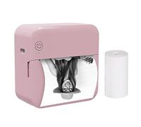 Mini Stampante Termica Tascabile Multifunzione Portable Sticker Maker 300DPI Stampa Photo Istantanea Supporto Connessione BT via Smartphone con 1 Rotolo di Carta 57 mm Compatible avec iOS Sistema