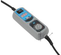Mini station de soudage numérique, écran LED, plage de température de 200 à 480°C, source d'alimentation par câble, noir gris, 220-240V