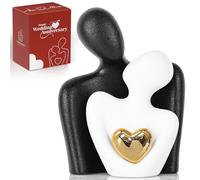 Mini statue de couple, support TV, articles de décoration pour salon et chambre à coucher, sculpture abstraite, décoration de la maison, amour, cadeaux romantiques