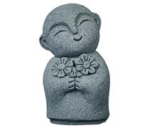 Mini statue de moine japonais - Figurine de Bouddha Feng Shui - Statues de moine priant - Sculptures en grès pour aquarium - Décoration d'intérieur - 9