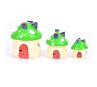 Mini Statue De Sablier En Forme De Champignon, 3/20 Pièces, Ornement Artisanal, Bonsaï, Décoration Miniature De Jardin Féerique Pour La Maison, Accessoires De Bricolage