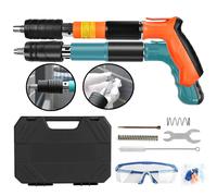 Mini Steel Nail Gun Manual Rivet Gun Concrete Wall Ceiling Wall Anchor Wire Slotting Device Home Wall Fastener Rivet Tools With 100X nail+ box