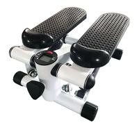 Mini Stepper a Roue Résistance Hydraulic avec cordon de serrage - ERROLVES - Noir et Blanc - Stepper d'appartement