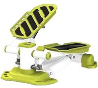 Mini stepper avec action de torsion | Résistance réglable Machine d'exercice à domicile pour cardio et tonification | Entraîneur compact d'intérieur pour salle de sport à domicile