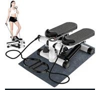 Mini Stepper avec Guidon, Appareil De Musculation Complet pour Les Jambes avec Écran LCD, Ultra Silencieux Et Peu Encombrant, Idéal pour Appartement, Bureau, Chambre Et Balcon.
