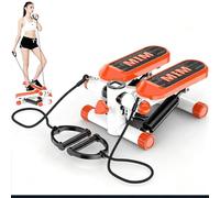 Mini Stepper avec Guidon, Appareil De Musculation Complet pour Les Jambes avec Écran LCD, Ultra Silencieux Et Peu Encombrant, Idéal pour Appartement, Bureau, Chambre Et Balcon.