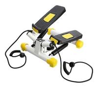 Mini Stepper - Hms - Twist - Couleur Jaune - Élastiques Inclus - Fitness Multicolore