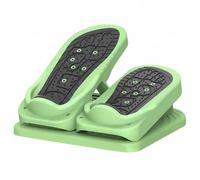 Mini Stepper réglable pour Faire de l'exercice à la Maison Vert - Exerciseur de Jambes Pas à Pas sous Le Bureau en Position Assise avec pédales Massage antidérapantes Pédale Portable pour Un Entra