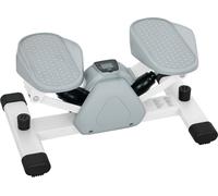 Mini stepper SPORTNOW pour la maison avec écran LCD, stepper up-down avec pédales antidérapantes, gris