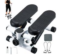 Mini Stepper - Stepper de marche avec bande de résistance, machine de renforcement musculaire - pour voyage appartement bureau à domicile gym entraînement intérieur