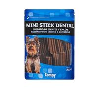 Mini Stick Dental pour Chiens Adultes, Soin des Dents et Gencives, 250g Pack 4 Unites