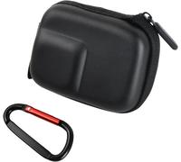Mini Storage Bag for Go Pro Hero 13/12/11//10/9/8/7/6,Carry Case Bag for DJI Osmo Action,Action Camera AKASO/Campark/YI and More,Black,Black,Portable