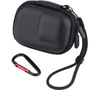 Mini Storage Bag for GoPro Hero 13/12/11//10/9/8/7/6 Black,Hard Travel Bag for DJI Action 5 Pro/4/3 Insta 360 Ace Pro Camera Accessory (Black) Black,Compact Outdoor