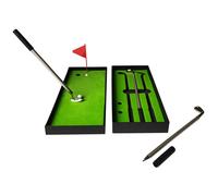 Mini Stylo À Bille De Bureau Club De Golf, Ensemble De Stylos À Bille, Cadeau De Bureau Avec Drapeau