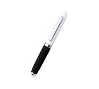 Mini stylo à bille en métal de luxe, outil d'écriture pour étudiant d'affaires, fournitures scolaires et de bureau, papeterie blanche