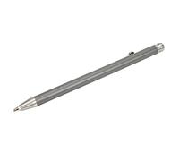Mini Stylo à Bille, Mini Porte-clés en Titane, Stylo Porte-clés Portable, Mini Stylo en Titane Pur, Instrument d'écriture à Bille EDC (Gray)
